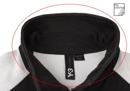 Y-3 Two-Tone Track Jacket Black White Size XS