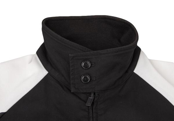 Y-3 Two-Tone Track Jacket Black White Size XS