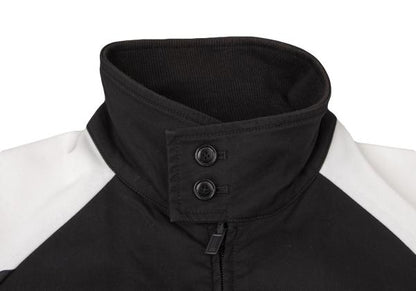 Y-3 Two-Tone Track Jacket Black White Size XS