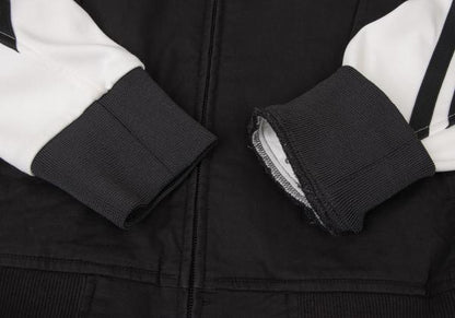 Y-3 Two-Tone Track Jacket Black White Size XS
