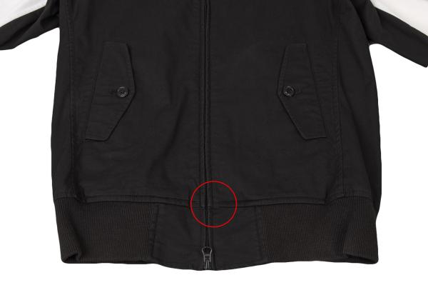 Y-3 Two-Tone Track Jacket Black White Size XS