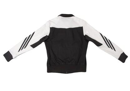 Y-3 Two-Tone Track Jacket Black White Size XS