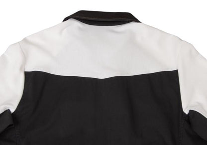 Y-3 Two-Tone Track Jacket Black White Size XS