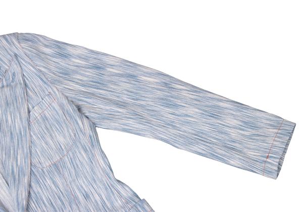 GAULTIER JEAN'S Blurred Stripe Covered Jacket Blue Size 40