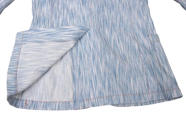 GAULTIER JEAN'S Blurred Stripe Covered Jacket Blue Size 40