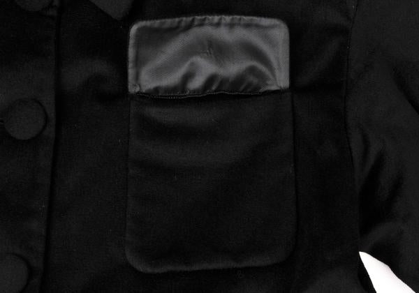 MOSCHINO COUTURE Wool Belted Coat Black Size M