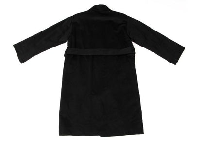 MOSCHINO COUTURE Wool Belted Coat Black Size M