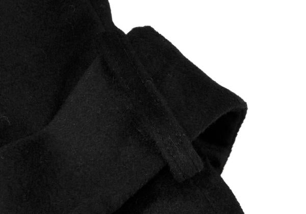 MOSCHINO COUTURE Wool Belted Coat Black Size M