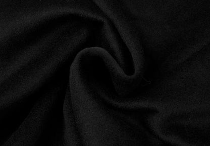 MOSCHINO COUTURE Wool Belted Coat Black Size M