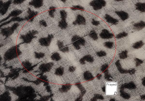 Lucien PellatFinet Cashmere Skull Print Scarf Beige Size F