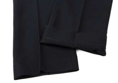 PRADA Wool Center Crease Straight Pants Navy Size 38