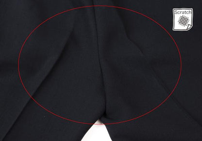 PRADA Wool Center Crease Straight Pants Navy Size 38