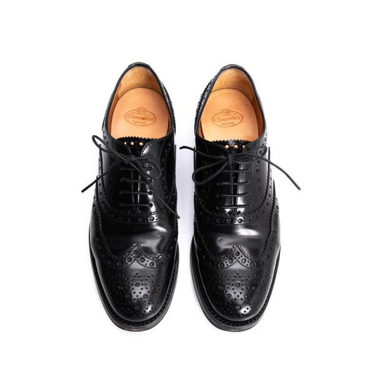Church's Wingtip Leather Sneakers Black Size 35.5 (24cm)