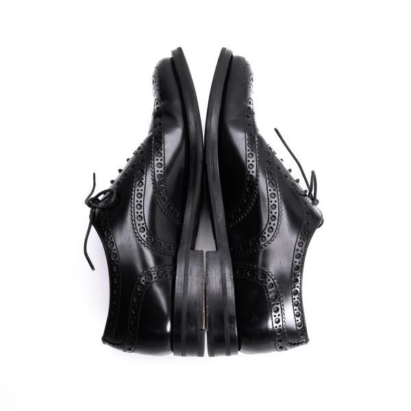 Church's Wingtip Leather Sneakers Black Size 35.5 (24cm)