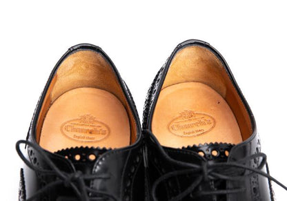 Church's Wingtip Leather Sneakers Black Size 35.5 (24cm)