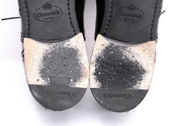 Church's Wingtip Leather Sneakers Black Size 35.5 (24cm)
