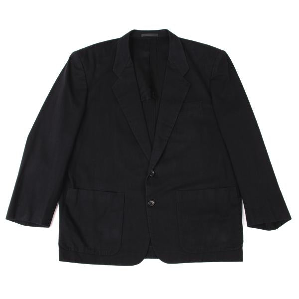 COMME des GARCONS HOMME Cotton 2B Jacket Navy Size M