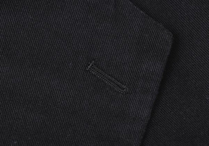 COMME des GARCONS HOMME Cotton 2B Jacket Navy Size M