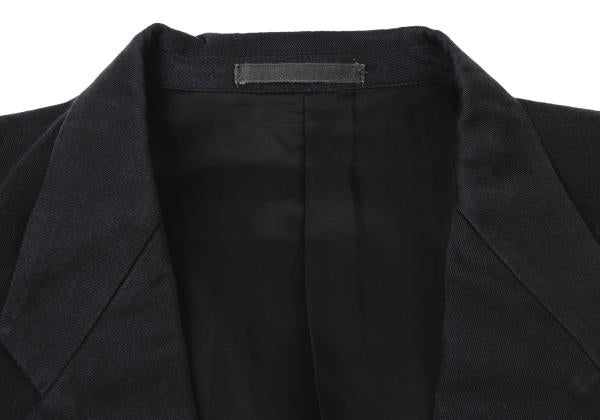 COMME des GARCONS HOMME Cotton 2B Jacket Navy Size M