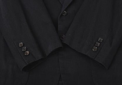 COMME des GARCONS HOMME Cotton 2B Jacket Navy Size M