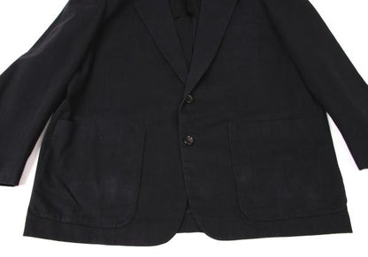 COMME des GARCONS HOMME Cotton 2B Jacket Navy Size M