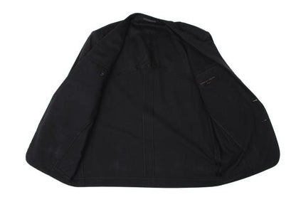 COMME des GARCONS HOMME Cotton 2B Jacket Navy Size M
