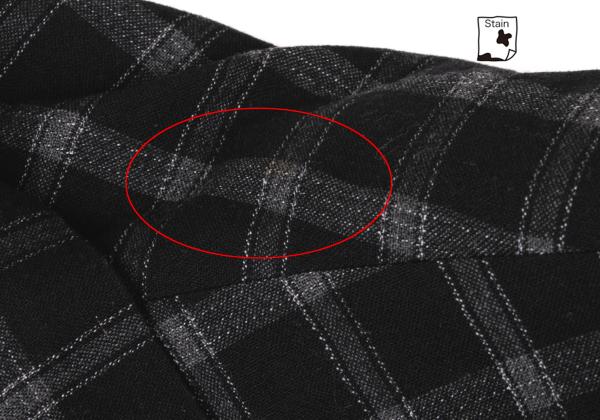 COMME des GARCONS HOMME Wool Nylon Check Jacket Size S