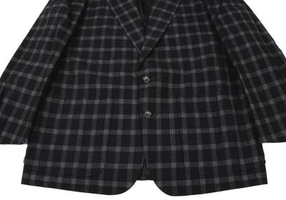 COMME des GARCONS HOMME Wool Nylon Check Jacket Size S