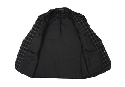 COMME des GARCONS HOMME Wool Nylon Check Jacket Size S
