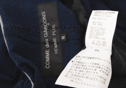 COMME des GARCONS HOMME PLUS Bicolor Wool Jacket Gray Size M