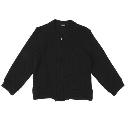 COMME des GARCONS HOMME PLUS Wool Zip Jacket Black Size M