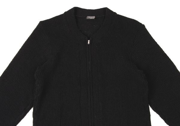 COMME des GARCONS HOMME PLUS Wool Zip Jacket Black Size M