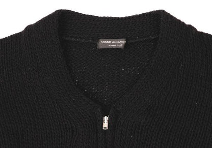 COMME des GARCONS HOMME PLUS Wool Zip Jacket Black Size M