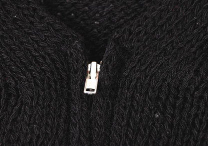 COMME des GARCONS HOMME PLUS Wool Zip Jacket Black Size M