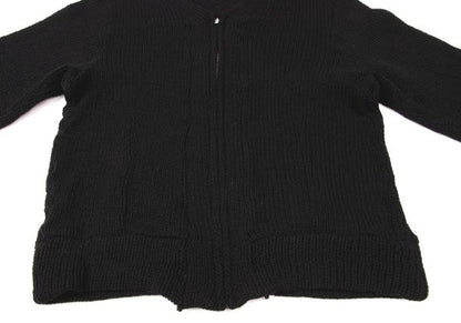 COMME des GARCONS HOMME PLUS Wool Zip Jacket Black Size M