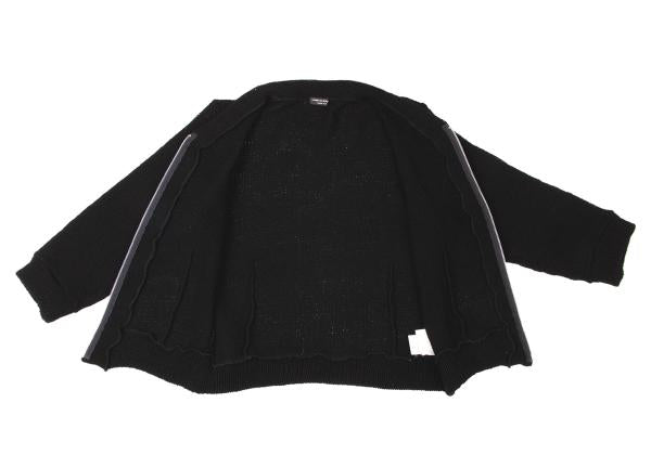 COMME des GARCONS HOMME PLUS Wool Zip Jacket Black Size M