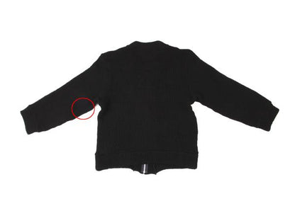 COMME des GARCONS HOMME PLUS Wool Zip Jacket Black Size M