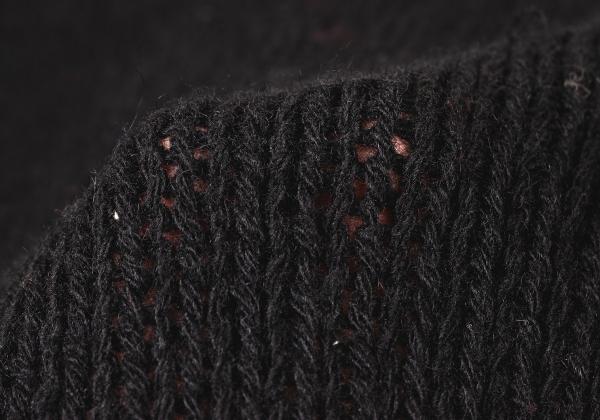 COMME des GARCONS HOMME PLUS Wool Zip Jacket Black Size M