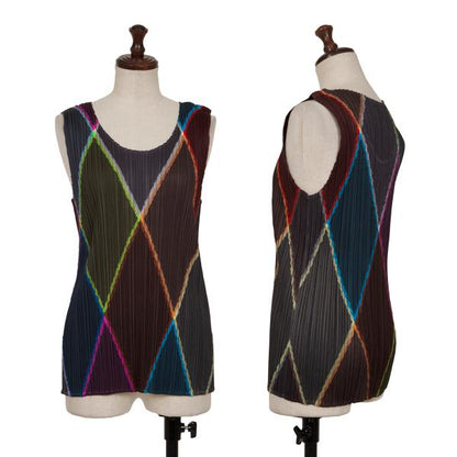 PLEATS PLEASE Pleats Multi Rhombus Design Top Multi Size 3