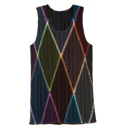 PLEATS PLEASE Pleats Multi Rhombus Design Top Multi Size 3