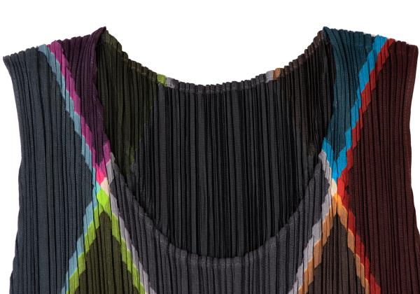 PLEATS PLEASE Pleats Multi Rhombus Design Top Multi Size 3