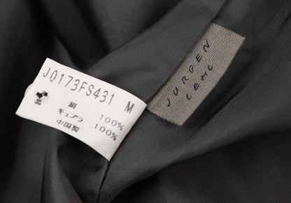 JURGEN LEHL Silk String Midi Skirt Charcoal Gray Size M
