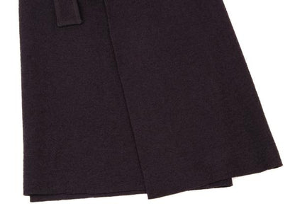 JURGEN LEHL Wool Wrap Skirt Purple Size M