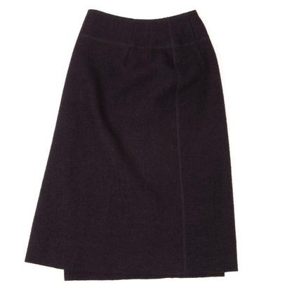 JURGEN LEHL Wool Wrap Skirt Purple Size M