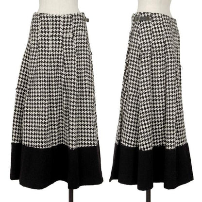 tricot COMME des GARCONS Washed Wool Skirt White Size M