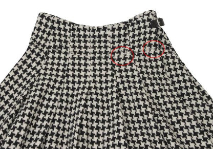 tricot COMME des GARCONS Washed Wool Skirt White Size M