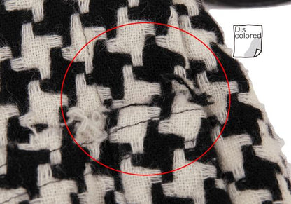 tricot COMME des GARCONS Washed Wool Skirt White Size M