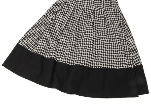 tricot COMME des GARCONS Washed Wool Skirt White Size M