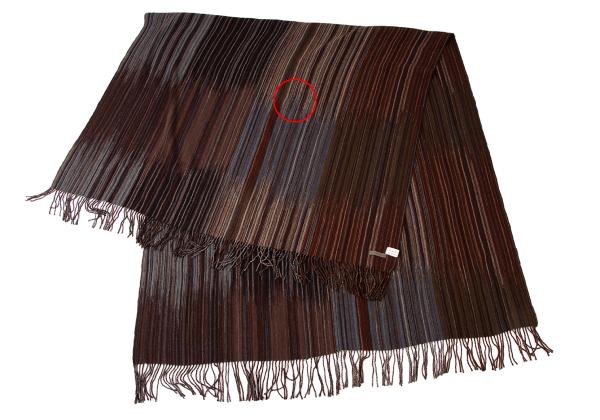 JURGEN LEHL Cashmere Scarf Brown