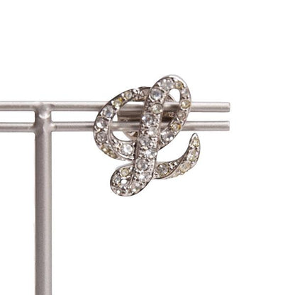 LOEWE Stone Pin Badge Silver